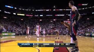 Wade to Udonis Haslem game-winning alley oop vs Hawks (HD)