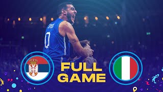 Serbia v Italy | Full Basketball Game | FIBA EuroBasket 2022
