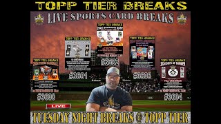 TUESDAY BREAKS @ TOPP TIER - PRIZM 3600/ GINTER X 3601/ BOWMANS BEST 3602/ ARCHIVES 3603/ BOS 3604