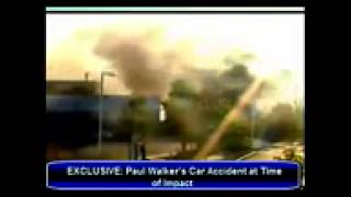 CCTV FOOTAGE -Paul Walker Car Accident at Time of Impact (Must Watch)