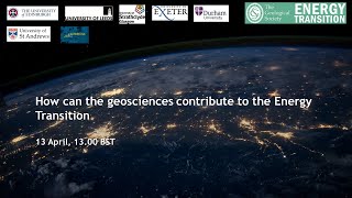 How can the geosciences contribute to the Energy Transition?