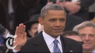 Obama Inauguration 2013 | Barack Obama's Oath of Office | The New York Times