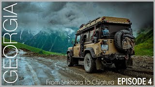 From Shkhara to Chiatura: An overland journey through mud, mountains, and history.