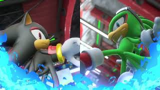 Shadow and Jet Rival Interaction - Sonic Racing Crossworlds