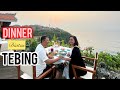 Birthday Dinner di atas Tebing Uluwatu Bali !!ABRACADABRA Restaurant bu Mu Bungalow !!! SUNSET POINT