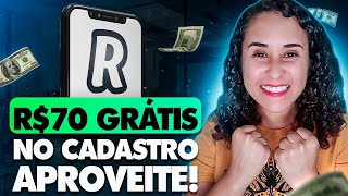 R$70 MUITO FÁCIL COM NOVO APLICATIVO PAGANDO NO CADASTRO (REVOLUT CONTA DIGITAL)