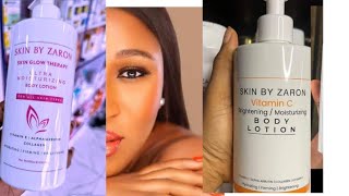 SKIN BY ZARON LOTION REVIEW. DOES IT WORK?  WATCH VIDEO BEFORE BUYING.