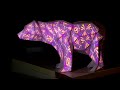 光雕裝置藝術 北極熊 projection mapping bear stemeducation