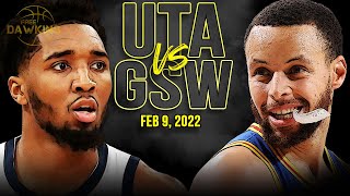 Golden State Warriors vs Utah Jazz Full Game Highlights | Feb 9, 2022 | FreeDawkins