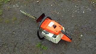 stihl 045av (75cc) chainsaw ebay