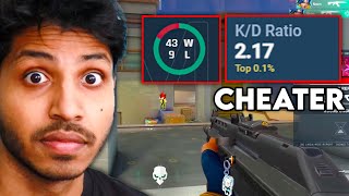 SCREAM TOMBE CONTRE UN CHEATER !! 2.17 DE KDA SUR VALO TRACKER