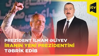 Prezident İlham Əliyev İranın yeni Prezidentini Azərbaycana səfərə dəvət edib