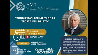 Dr. Enrique Bacigalupo- Problemas actuales de la teoría del delito