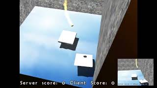 Multiplayer 3D Pong Demo