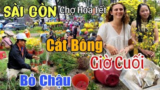 Khủng Hoảng Chợ Hoa Sài Gòn Tết 2025 Cắt Hoa Bỏ Chậu Không Bán Giờ Chót Công Viên 23 Tháng 9