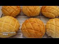 菠萝包，汤种法，手揉膜更容易 pineapple bun recipe tangzhong method