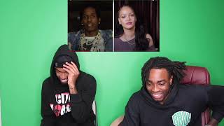 THIS VIDEO WAS LITERALLY TO PROMOTE FENTY BEAUTY 😂 RIH RIH ASKS ASAP ROCKY 18 QUESTIONS