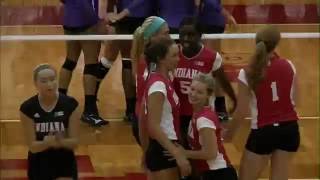 Evansville at Indiana - Volleyball Highlights