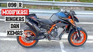 KTM DUKE 890R MODIFICATIONS