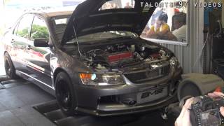 650hp Evo FP Black Buschur Dyno Day 2013 dsm/evo/gtr shootout