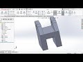 Solidworks exercise for beginner exercise 09 | BD CAD CAM Advantage Tutorial