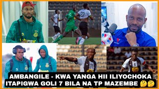 #UCHAMBUZI WASAFI FM GEORGE AMBANGILE AWASHUKIA YANGA AWAPA ONYO WATAPIGWA 7 BILA NA TP MAZEMBE DUH!