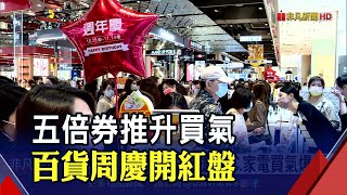 限量快搶!信義區周慶戰鼓響 首日業績破10億｜非凡財經新聞｜20211021