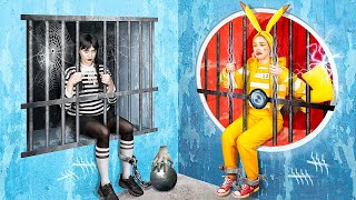 Pikachu VS Wednesday In Jail