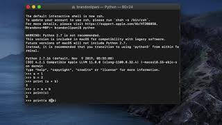 Basic Python Math Functions