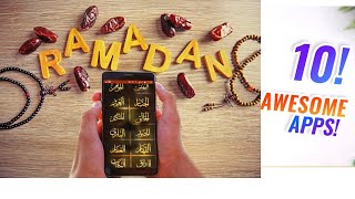 Top 10 RAMADAN Apps For 2022 || Best Ramadan Islamic apps for Muslims  || android & iOS apps