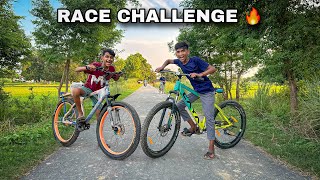 Cycle Race Challenge 😍 Zeeshan VS Kallu 🔥