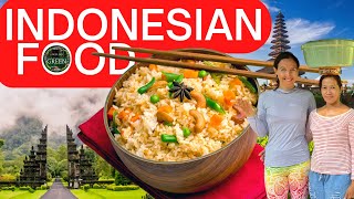 Eating in BALI | Balinese woman cooking | Nasi Goreng Indonesian fried rice recipe | Vegan in Bali