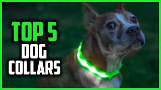 ✅Top 5 Best Glow In The Dark Dog Collars of 2024