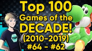 TOP 100 GAMES OF THE DECADE (2010-2019) - Part 13: #64-62