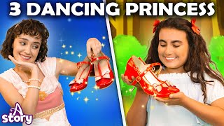 3 Dancing Princesses + Red Shoes | English Fairy Tales & Kids Stories