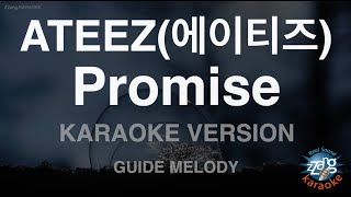 [짱가라오케/노래방] ATEEZ(에이티즈)-Promise (Melody) [ZZang KARAOKE]
