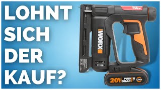 Worx WX840.9 - Elektrotacker im Test [KURZ \u0026 KOMPAKT] zusammengefasst