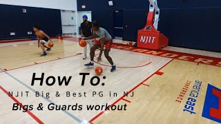 How To: workout Big & Guard Together/ 2 man game, knowing spots, shooting