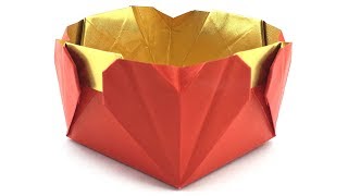 Heart Origami Box Tutorial (Hyo Ahn)