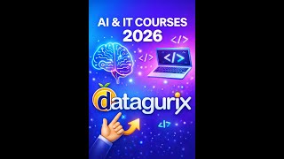 AI & IT Courses 2026 | Datagurix Welcome Message & Training Programs
