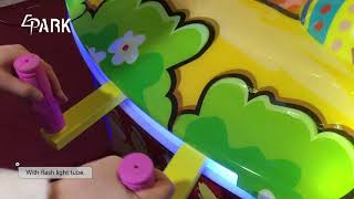 EPARK Crazy egg   game of skill coin operated kids game machine  疯狂 鸡蛋