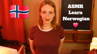 ASMR in Norwegian 🇳🇴 Teaching you Norwegian (Soft Spoken)