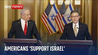 Netanyahu and Johnson discuss 'special' US-Israeli relationship