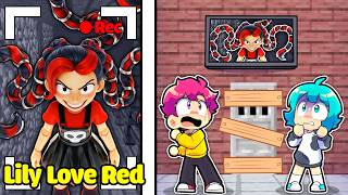 Hiha Đừng Mở Cửa Cho LILY LOVE RED Trong Minecraft 😱😵‍💫