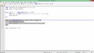 ExpressJS - Error Handling