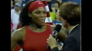 2008 US Open final - Serena Williams post-match interview
