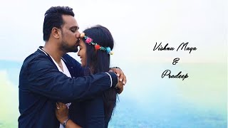 Pre-Wedding Shoot | Kanne Kanne | Vishnu Maya & Pradeep | Dragonflystudio