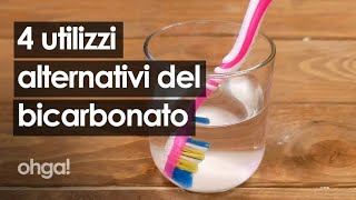 4 utilizzi alternativi del bicarbonato di sodio per le pulizie di casa