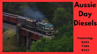 Steamrail Victoria’s Aussie Day Diesels In And Around Sunbury