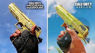 GOLD CAMO in EVERY CALL OF DUTY!! (Evolution of Gold Camo)